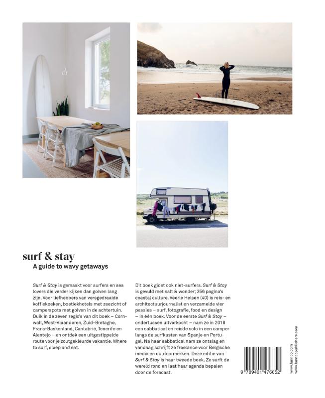 Achterkant van Surf & stay