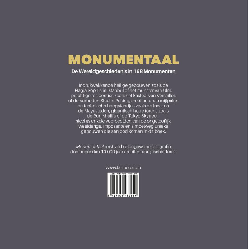 Achterkant van Monumentaal