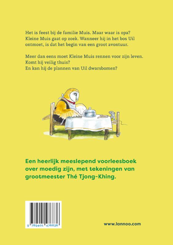 Achterkant van Het grote avontuur van Kleine Muis