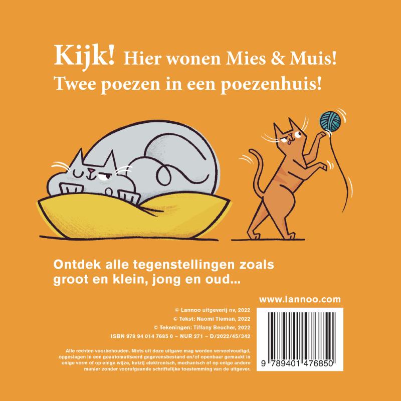 Achterkant van Mies & Muis