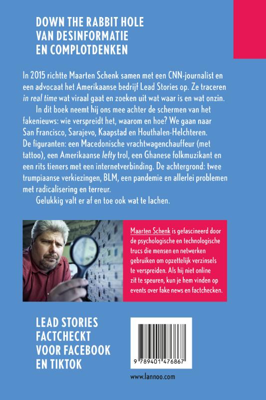 Achterkant van De Fake News Files