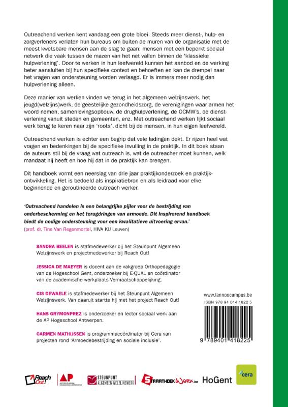 Achterkant van Reach Out!