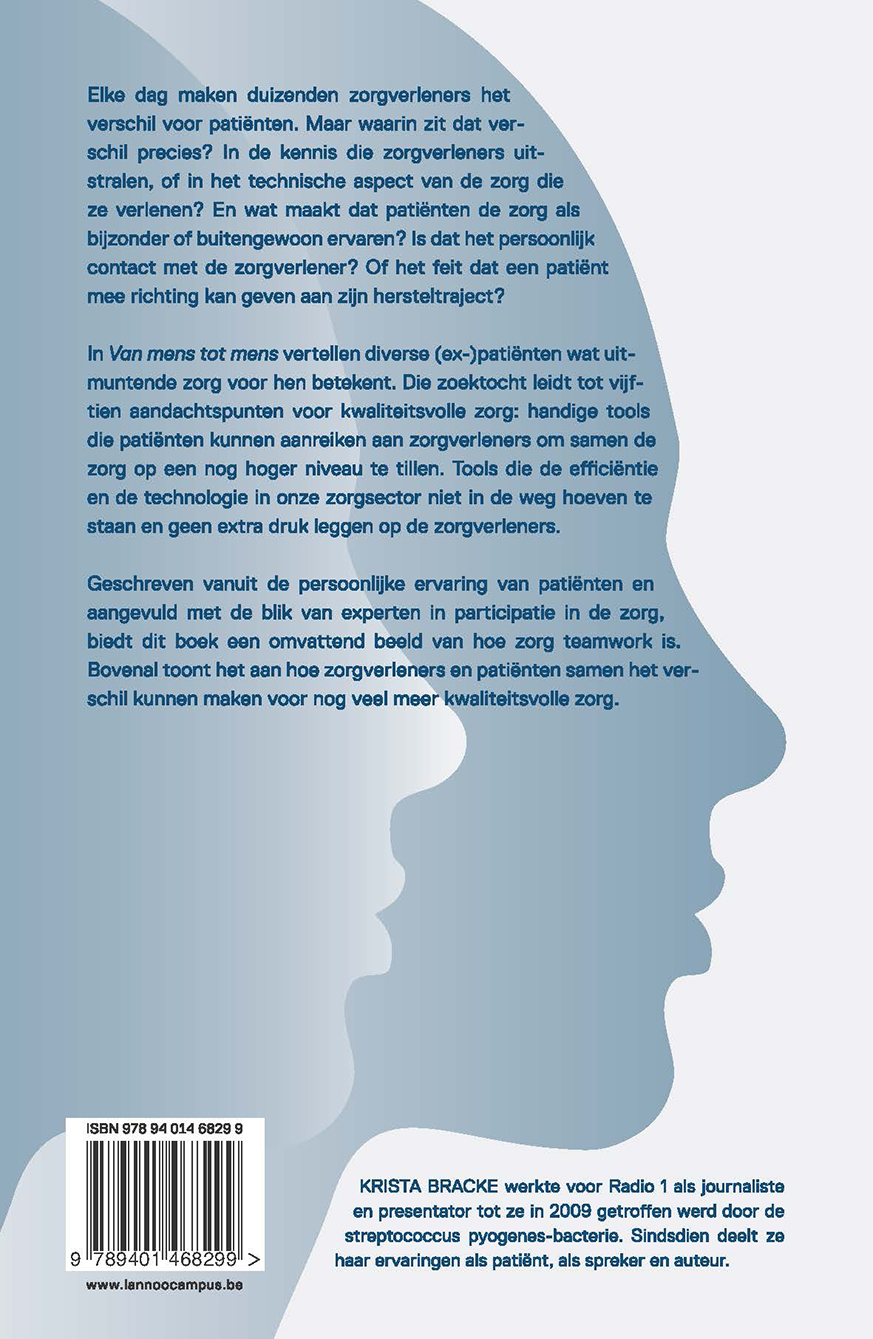 Achterkant van Van mens tot mens
