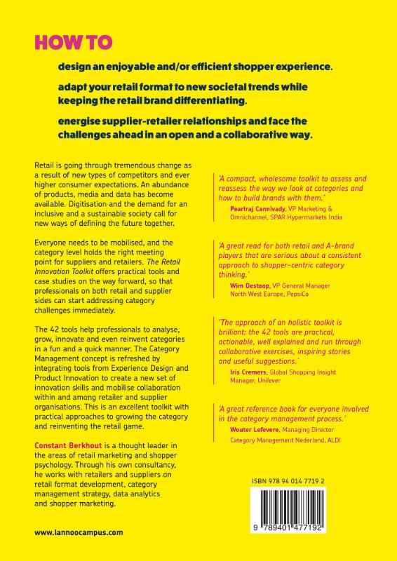 Achterkant van The Retail Innovation Toolkit