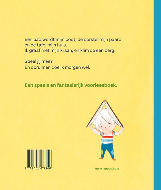 Achterkant van Opruimen doe ik morgen