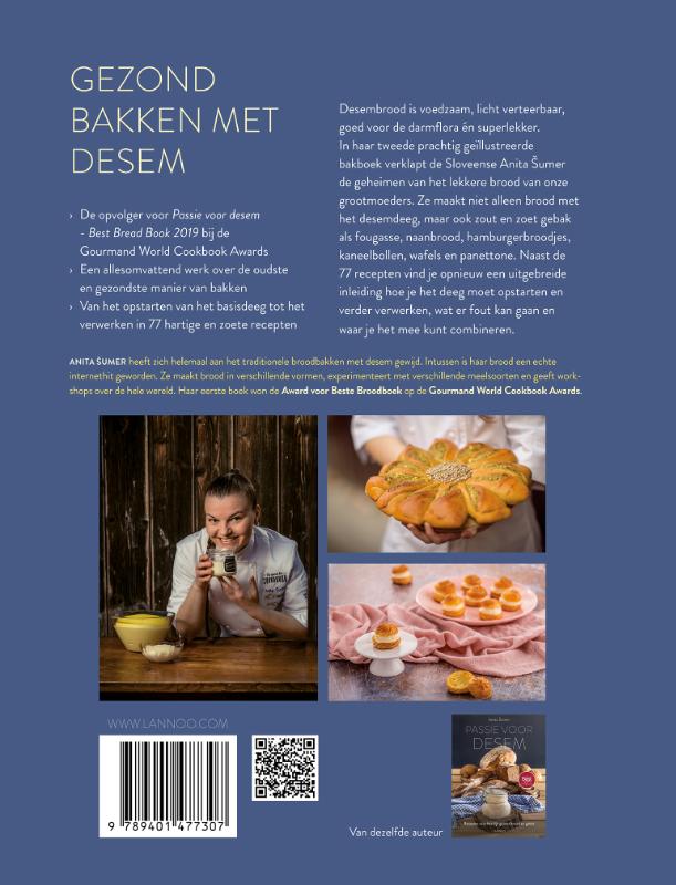 Achterkant van Bakken met desem