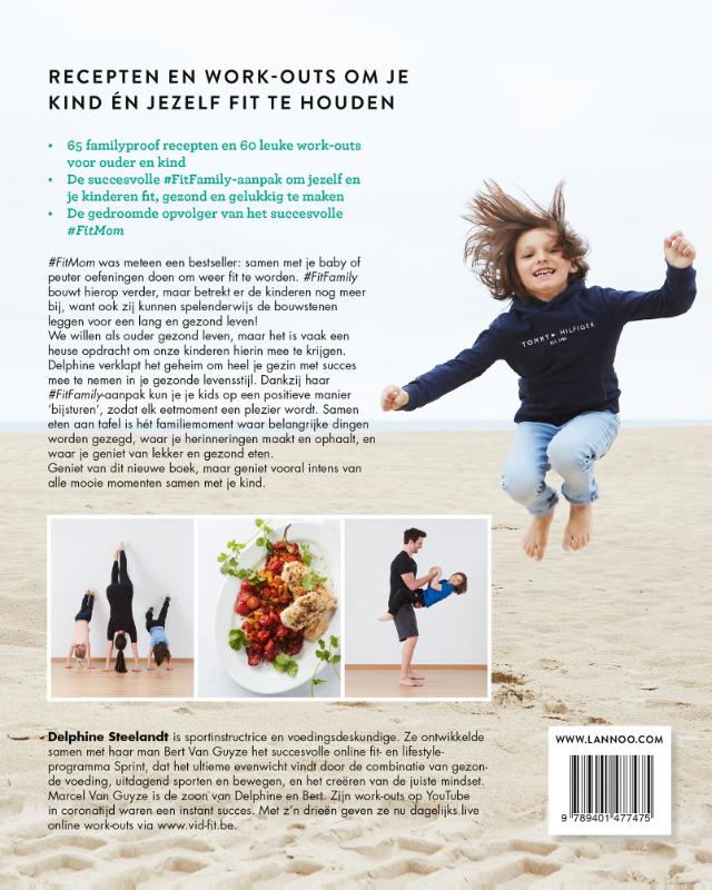 Achterkant van #FitFamily