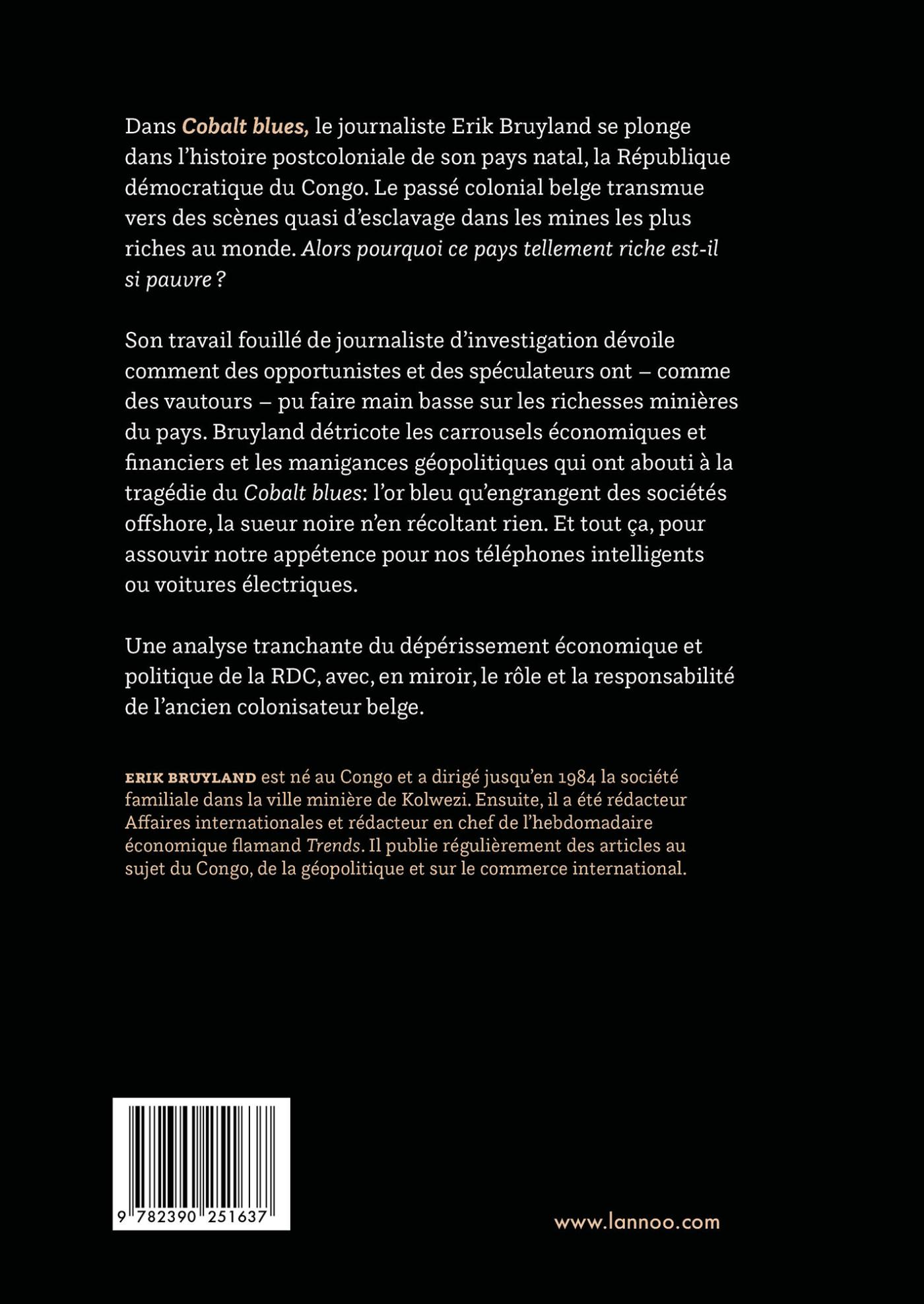 Achterkant van Cobalt blues