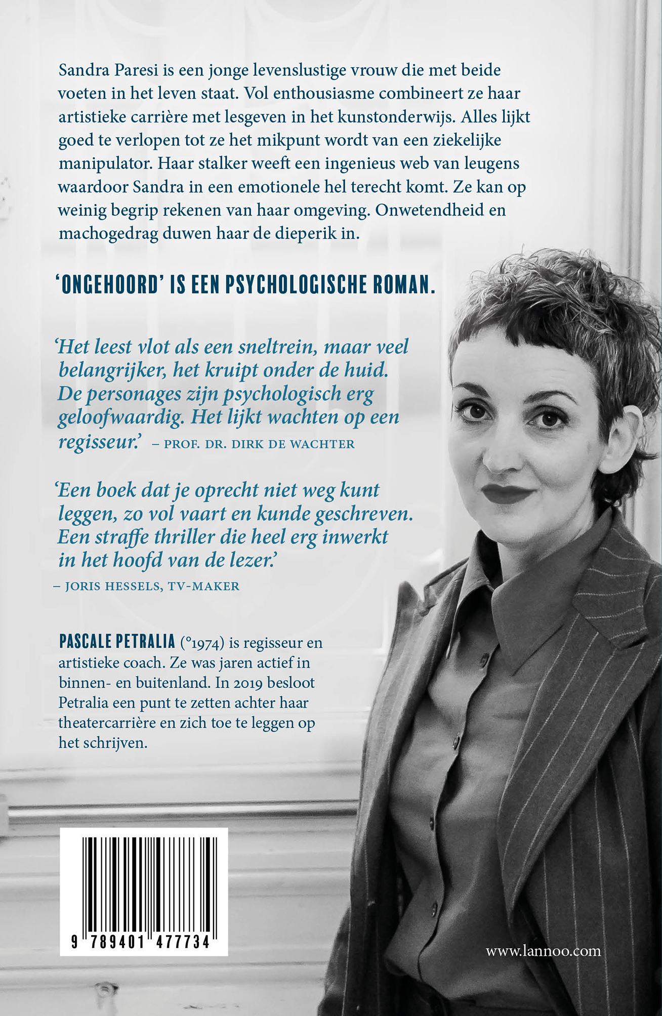 Achterkant van Ongehoord