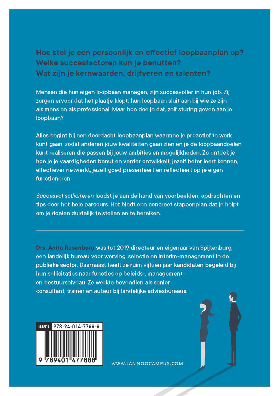 Achterkant van Succesvol solliciteren