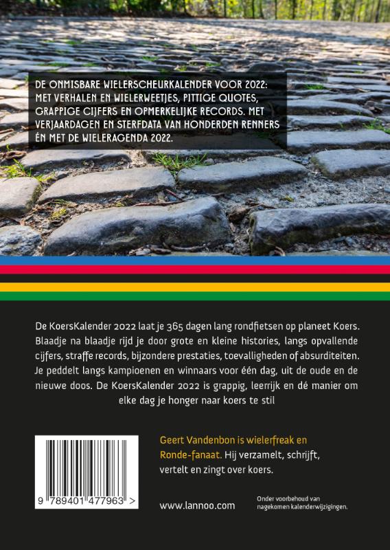 Achterkant van 2022