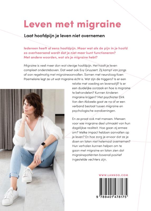 Achterkant van Leven met migraine