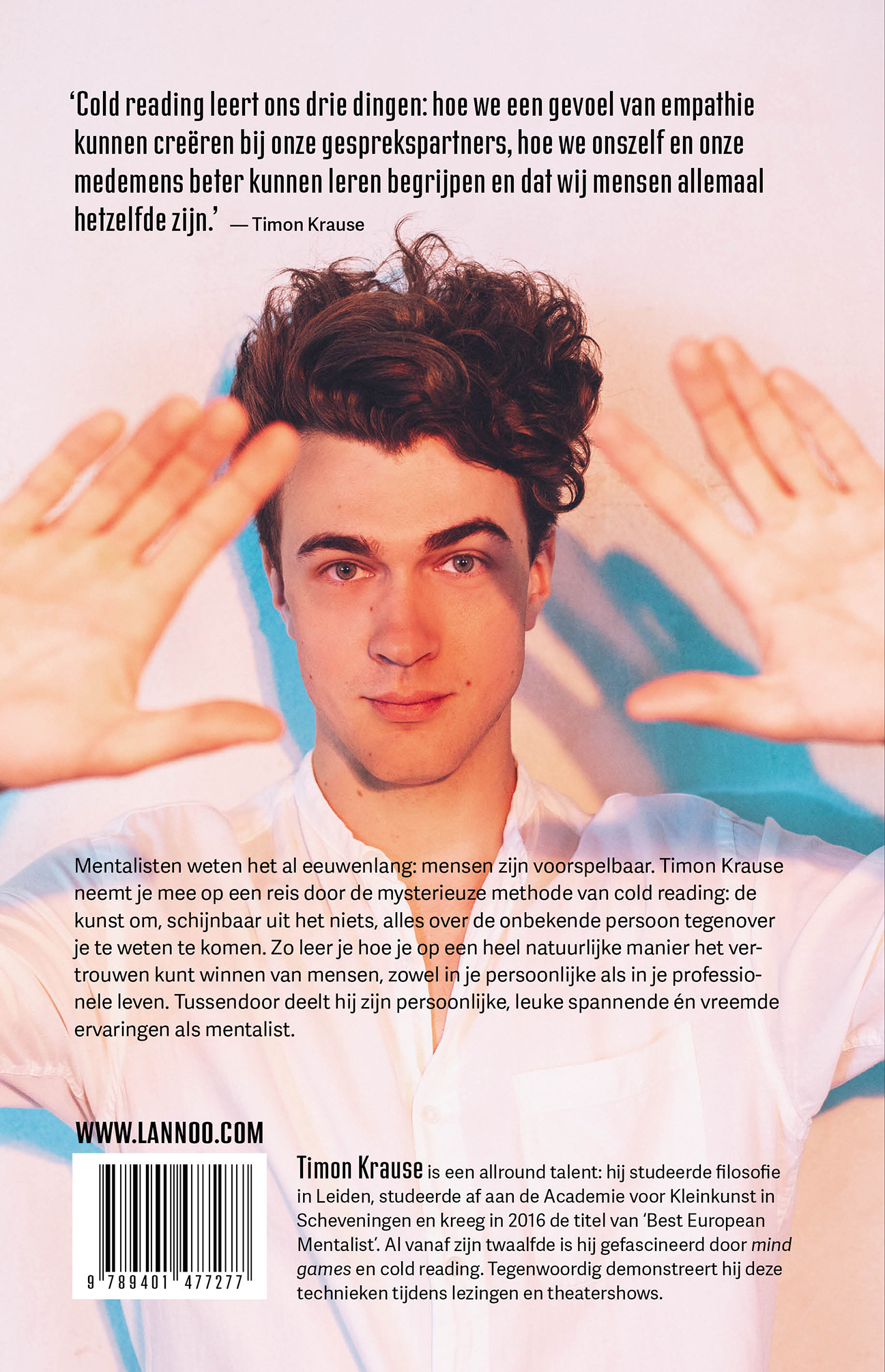 Achterkant van Mensenkennis voor beginners