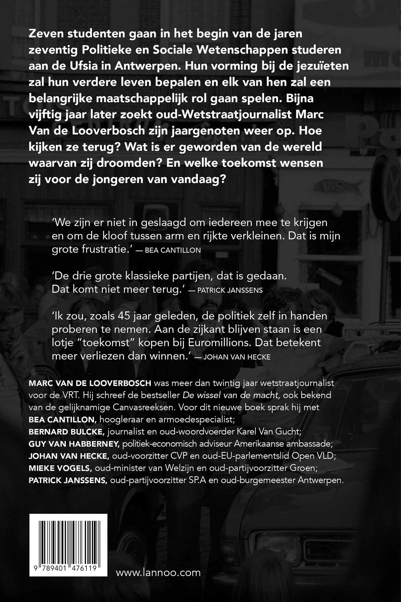 Achterkant van De wereld waarvan wij droomden