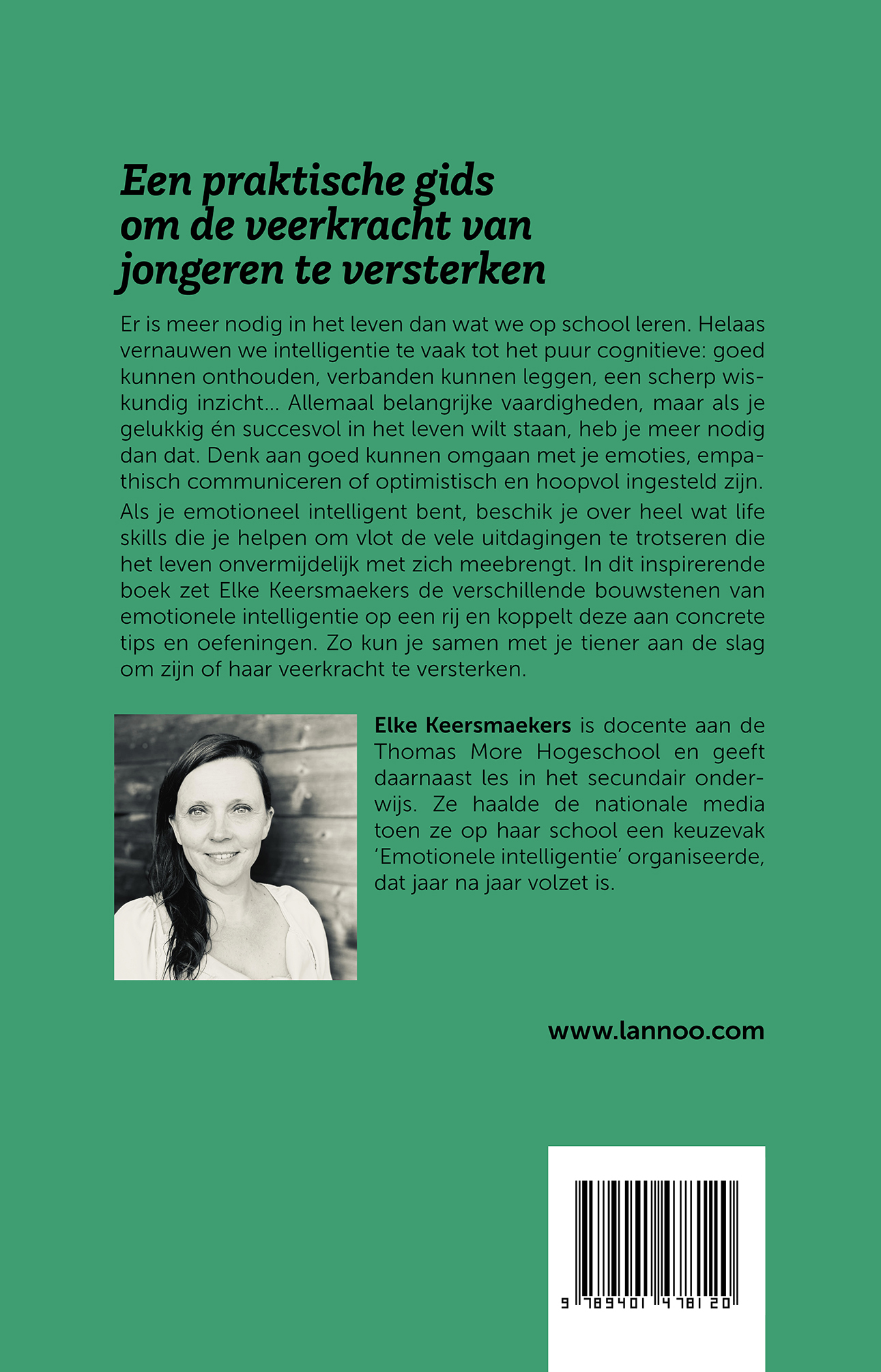 Achterkant van Emotionele intelligentie voor jongeren