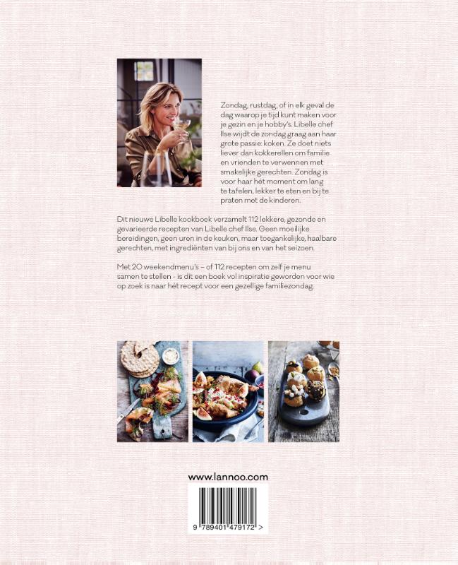 Achterkant van Weekendmenu's