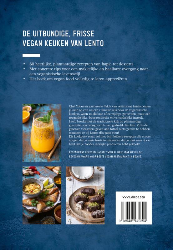 Achterkant van Vegan zoals je het nog nooit proefde