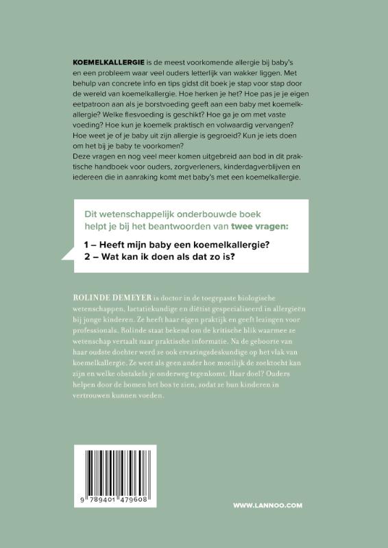 Achterkant van Blij koemelkvrij