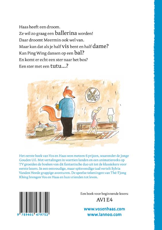 Achterkant van Vos en Haas - De droom van Haas