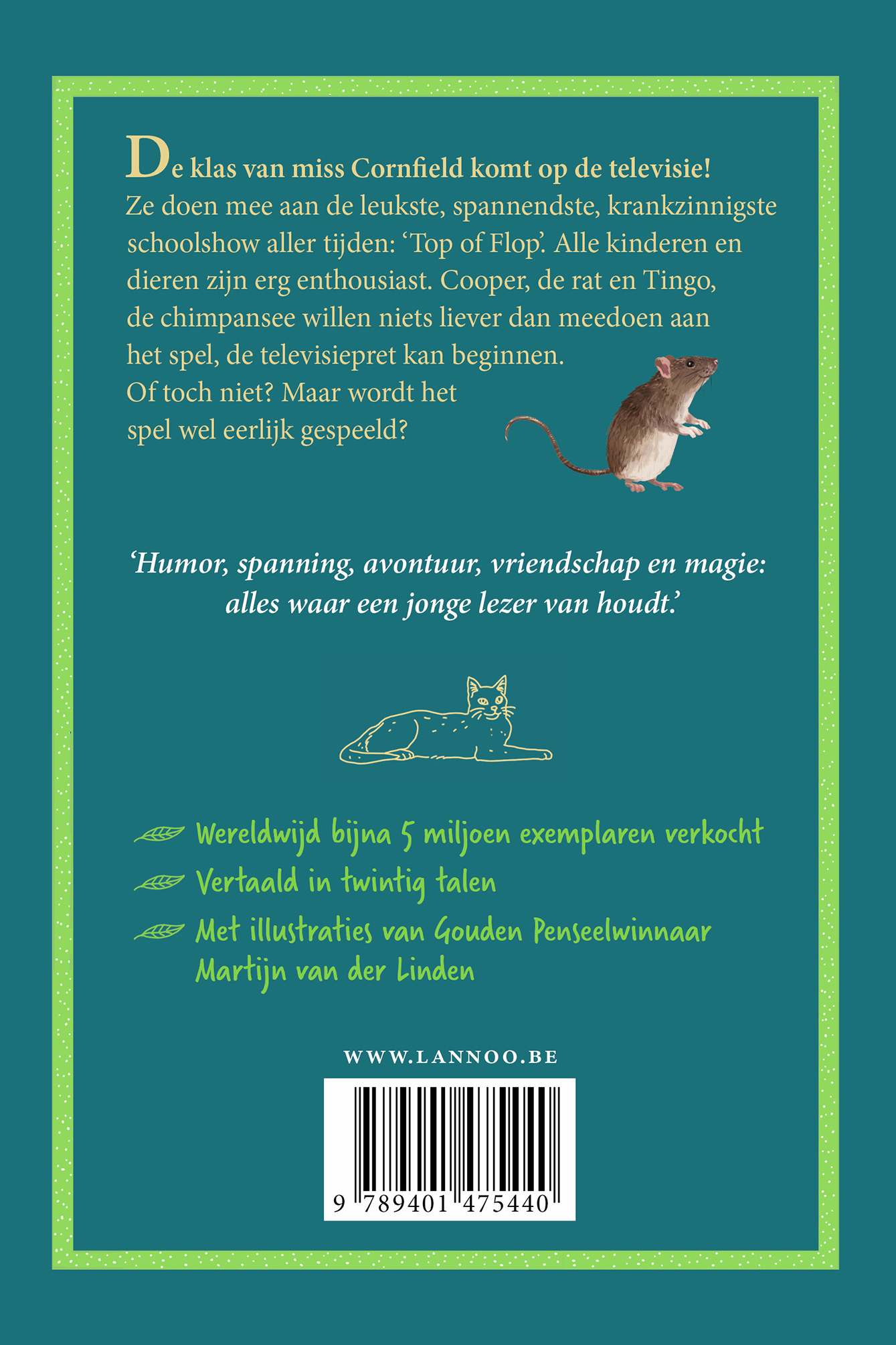 Achterkant van De school van de magische dieren 5
