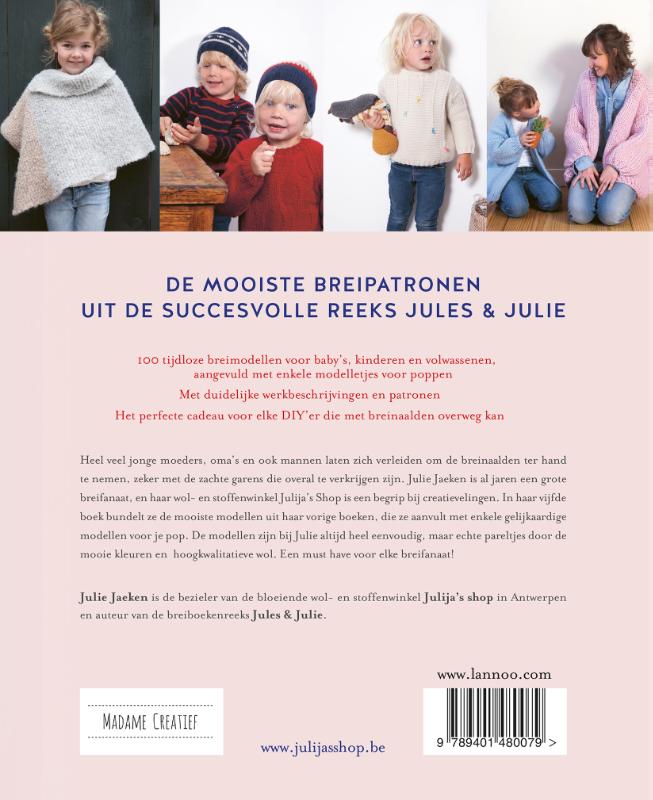 Achterkant van Breien voor groot & klein