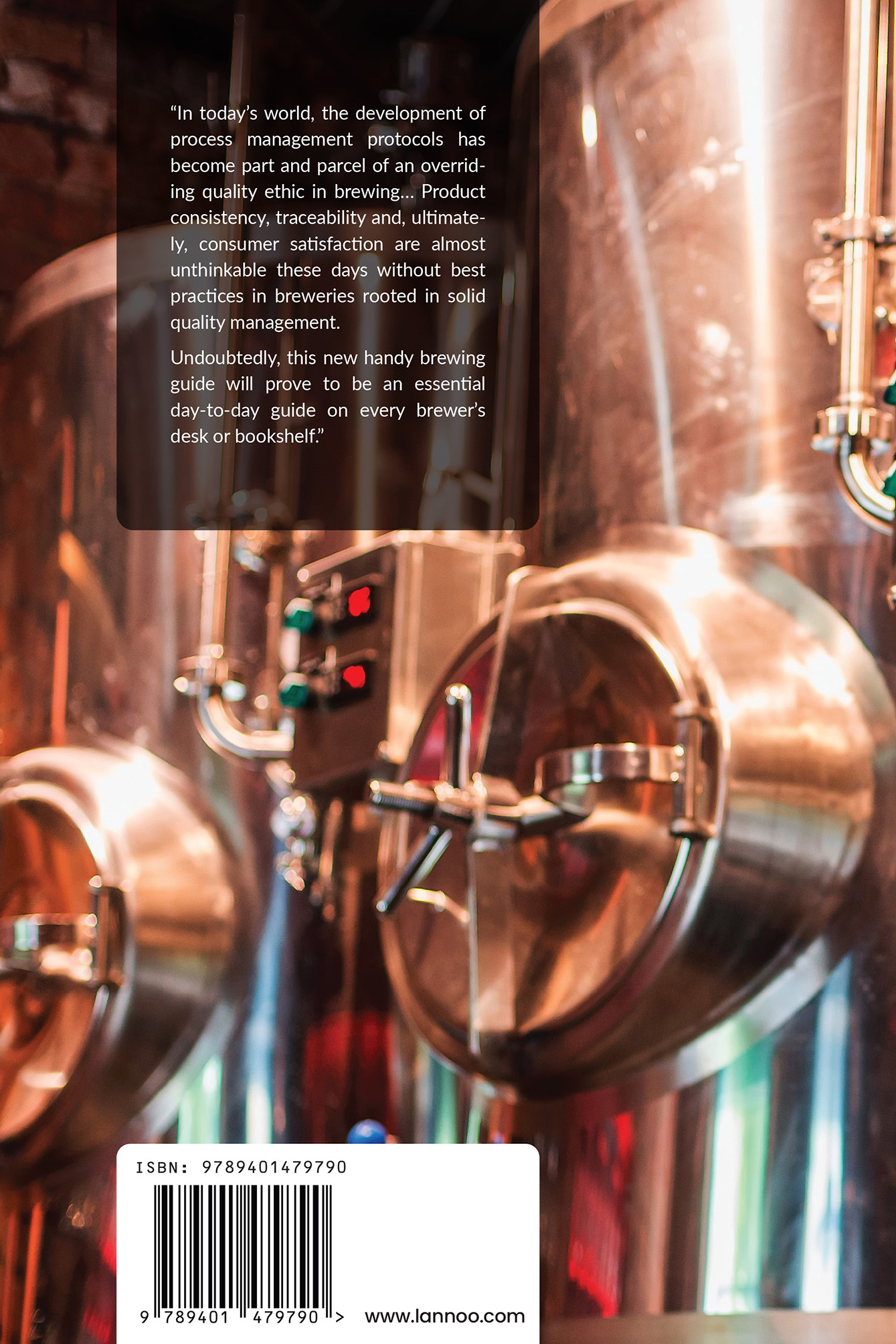 Achterkant van The Beer Brewing Guide