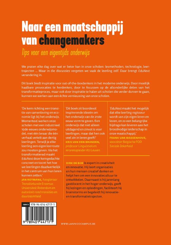 Achterkant van EduNext