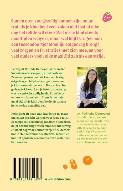 Achterkant van Moeilijke eters bestaan niet