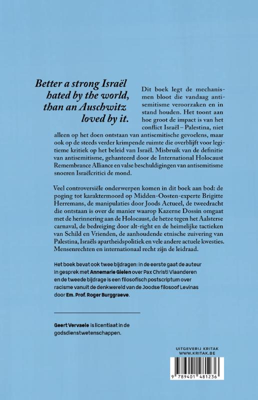 Achterkant van Ik weiger te haten