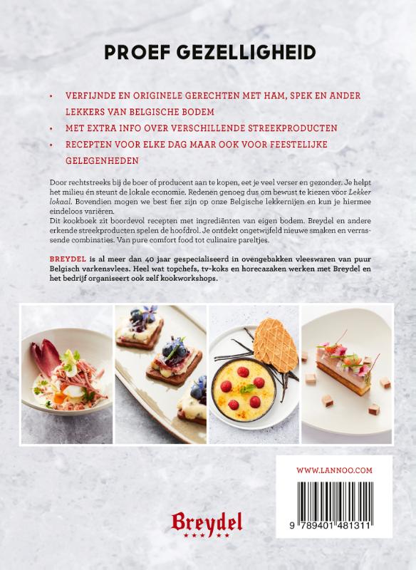 Achterkant van Lekker Lokaal