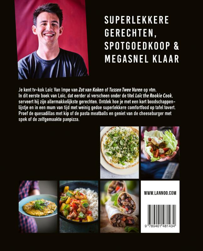 Achterkant van Snel & Simpel