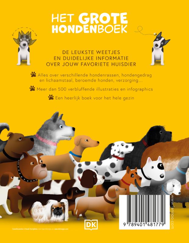 Achterkant van Het grote hondenboek
