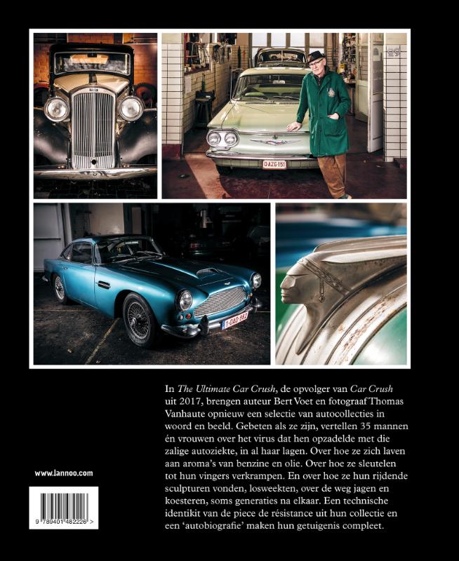 Achterkant van The Ultimate Car Crush