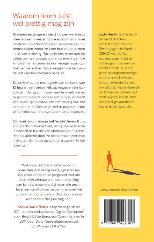 Achterkant van De school van je leven