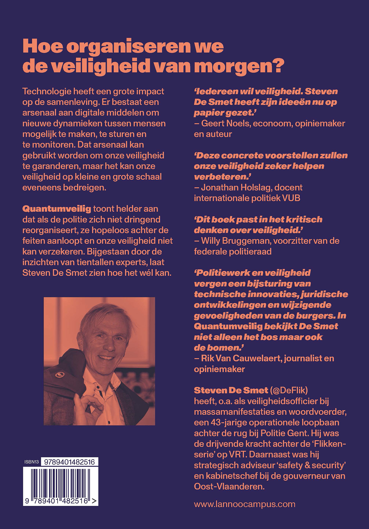 Achterkant van Quantumveilig