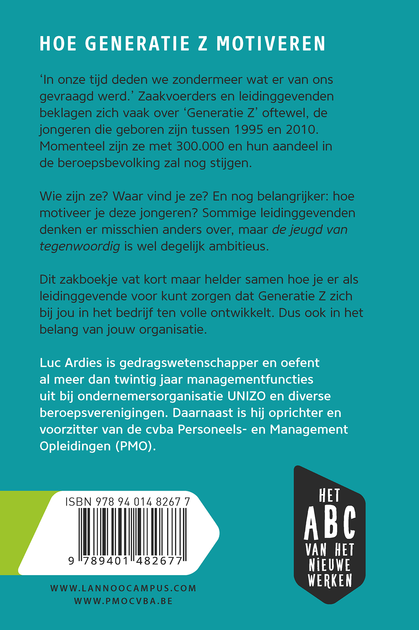 Achterkant van Waarom daarom geen antwoord is