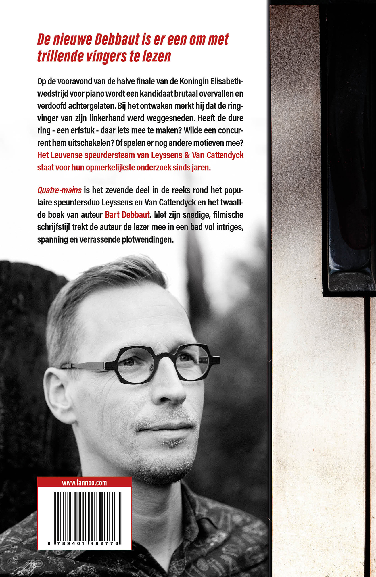 Achterkant van Quatre-mains