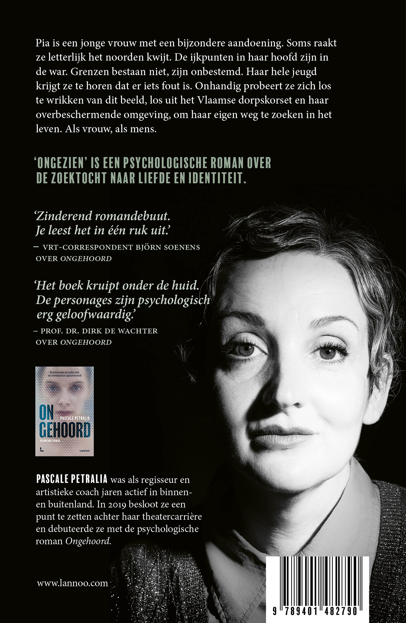 Achterkant van Ongezien