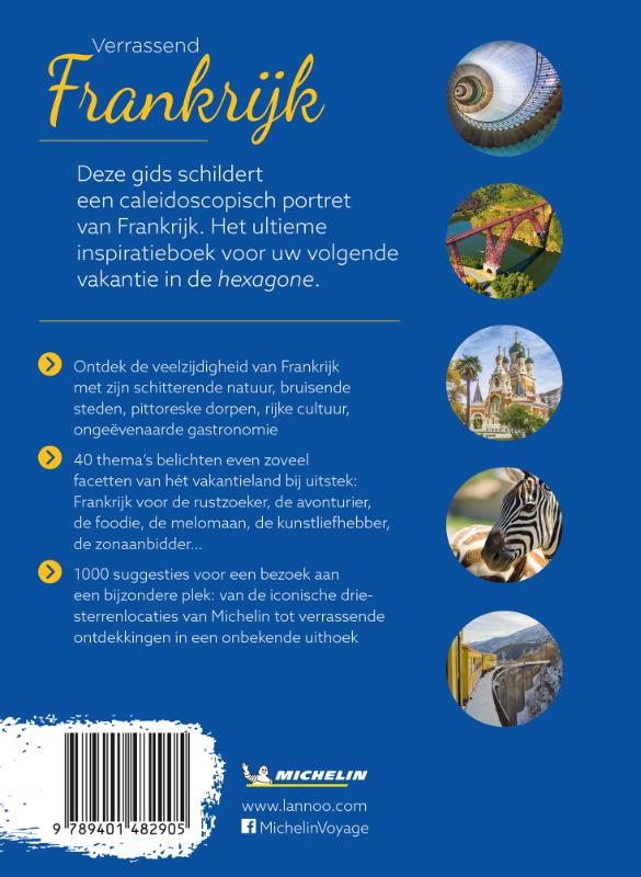 Achterkant van Verrassend Frankrijk