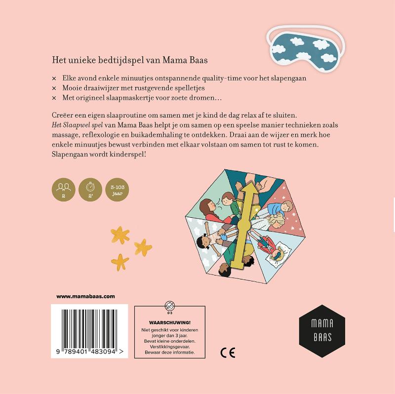 Achterkant van Het Slaapwel spel