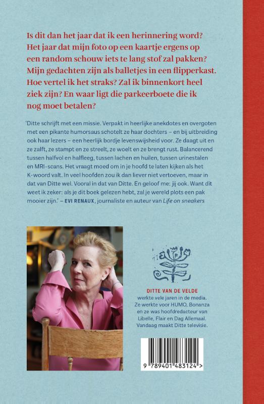 Achterkant van Kam je haren, groet de ochtend