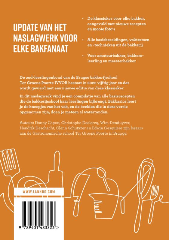 Achterkant van Bakbasics