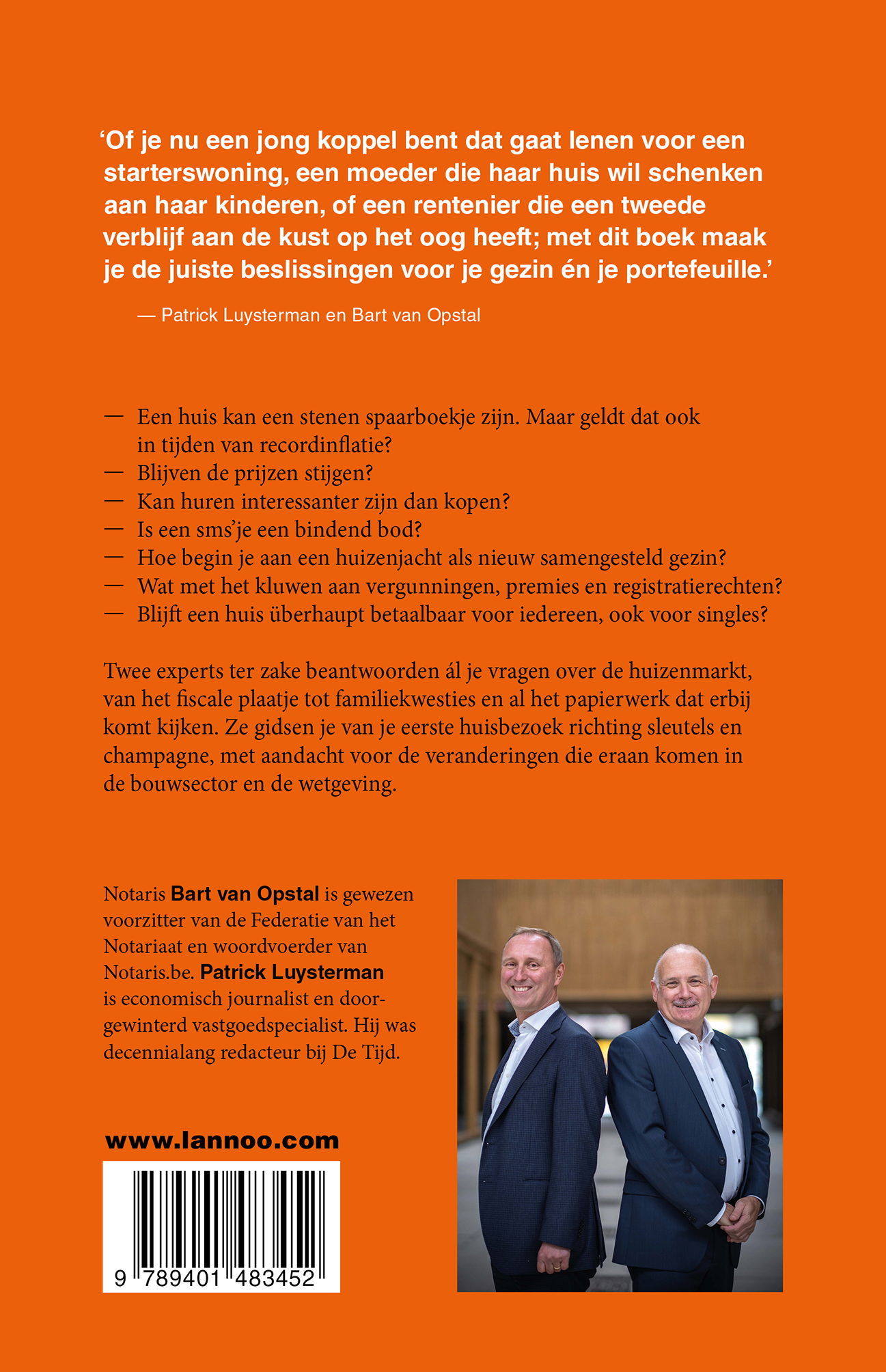 Achterkant van Een huis kopen zou niet moeilijk mogen zijn