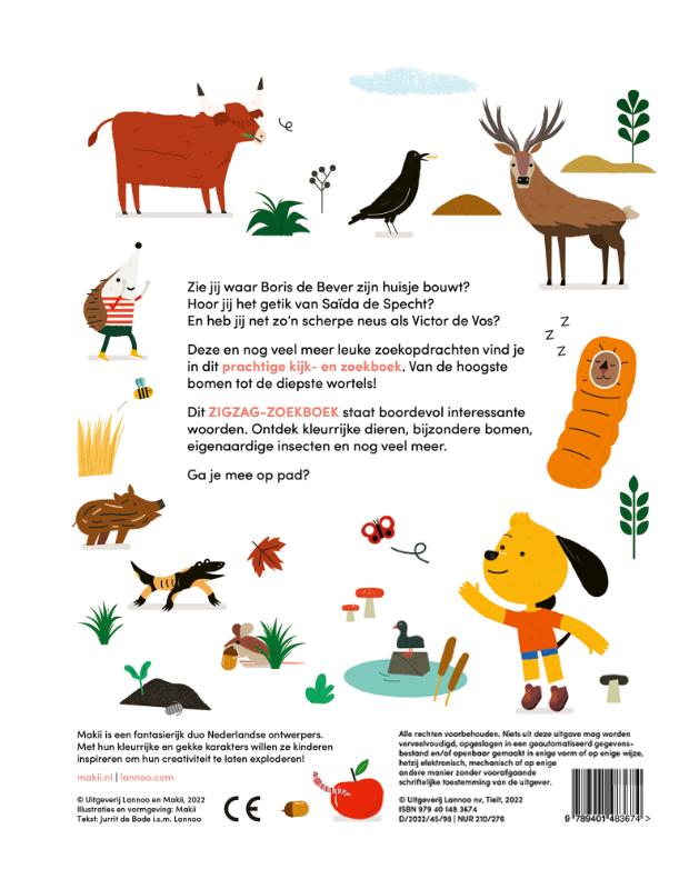 Achterkant van Het bos