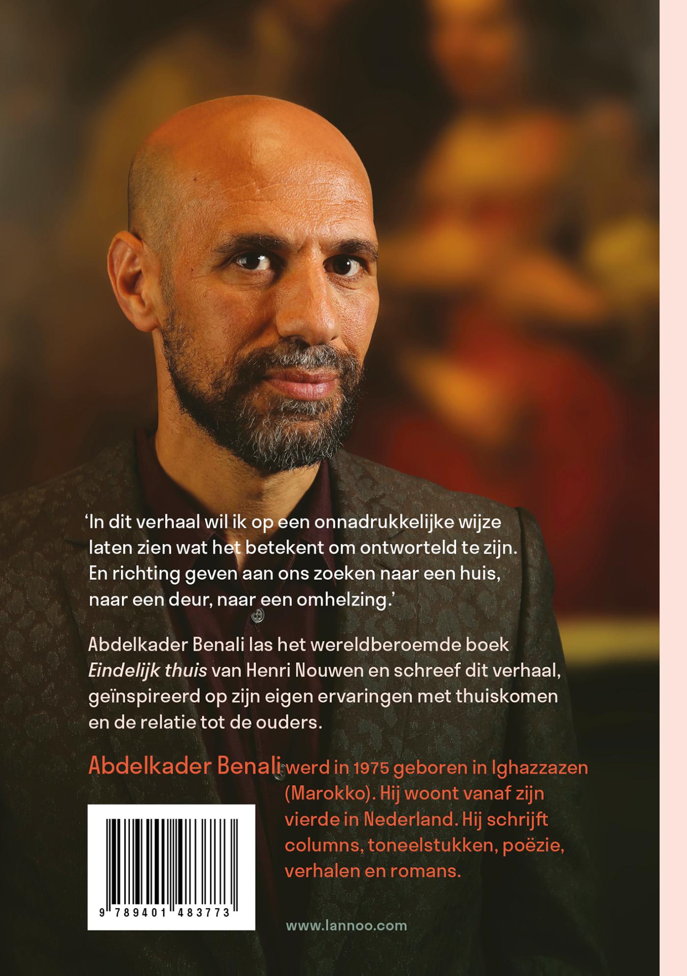 Achterkant van Moeder en zoon