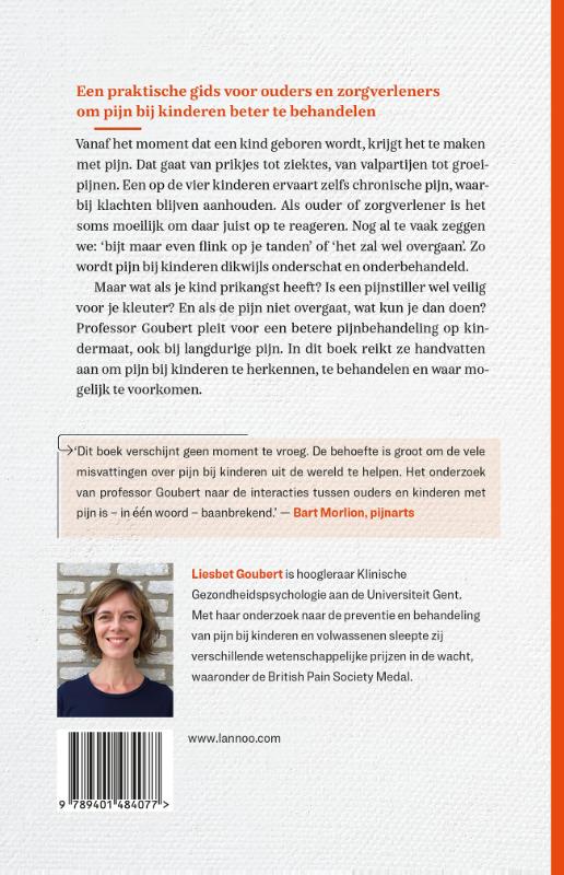 Achterkant van Mijn kind heeft pijn