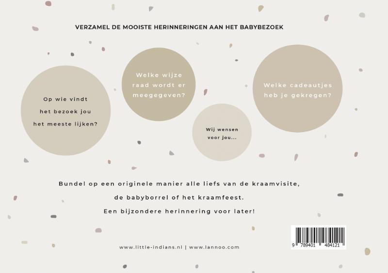 Achterkant van Het Kraamvisiteboek
