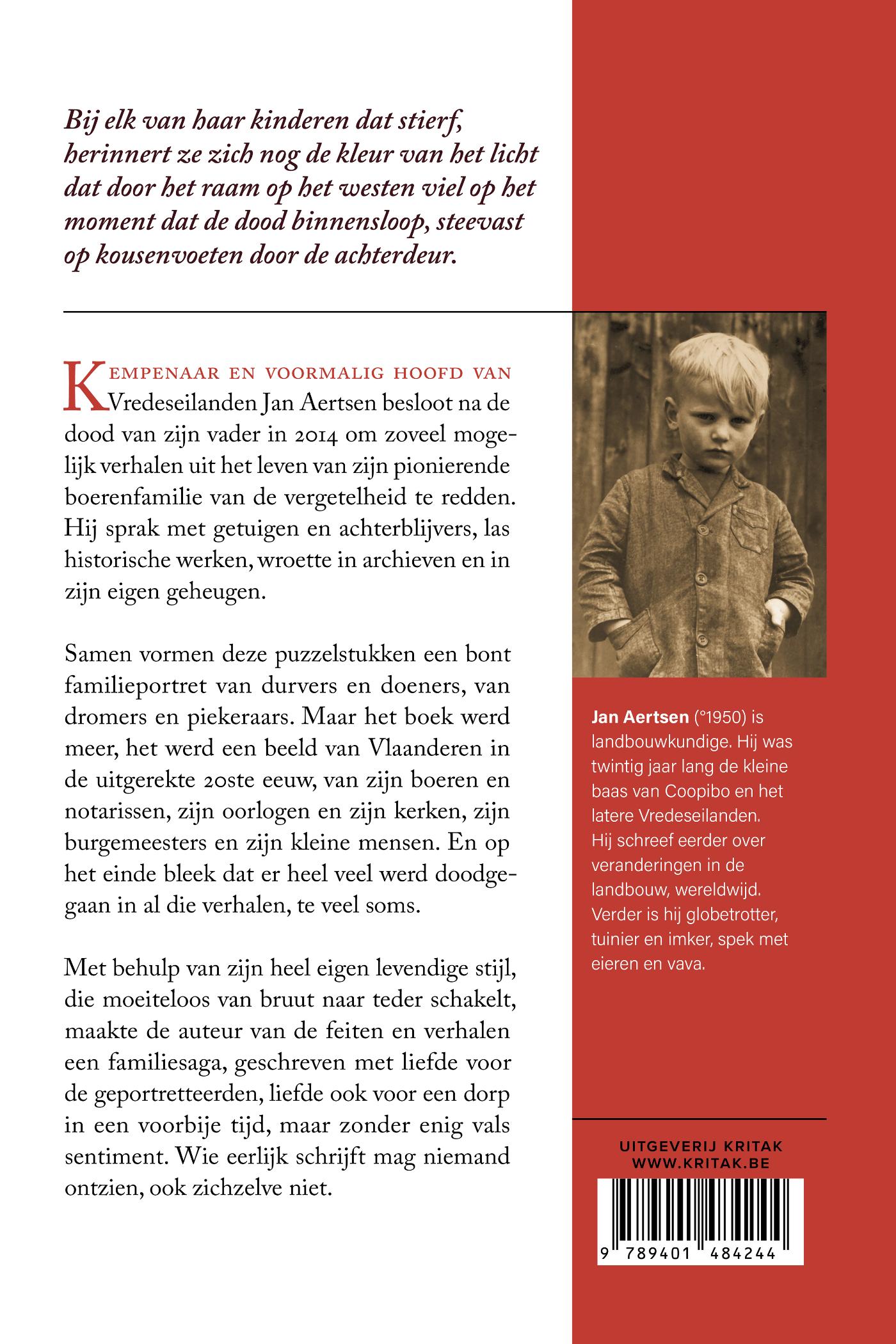 Achterkant van 't Is ook maar doodgaan