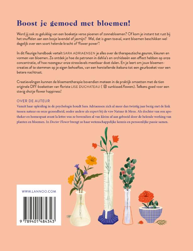 Achterkant van Doctor Flower