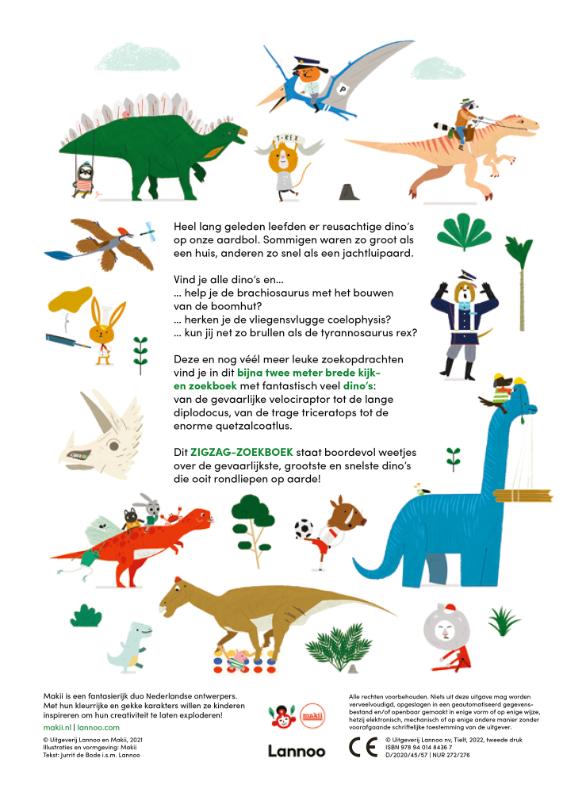 Achterkant van Dinosaurussen